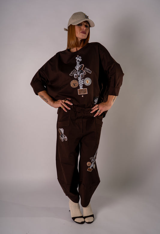 COORDINATO CHOCOLATE TEDDY LV!