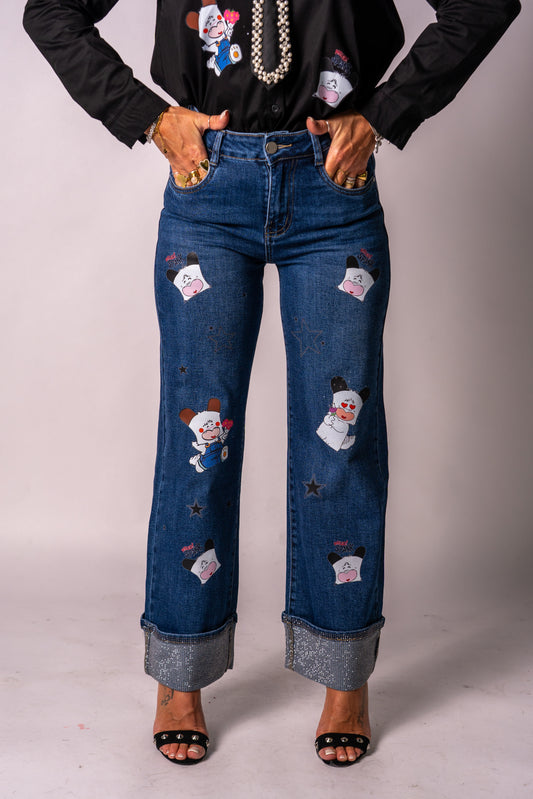 JEANS “HELLO SPANK SHINE”