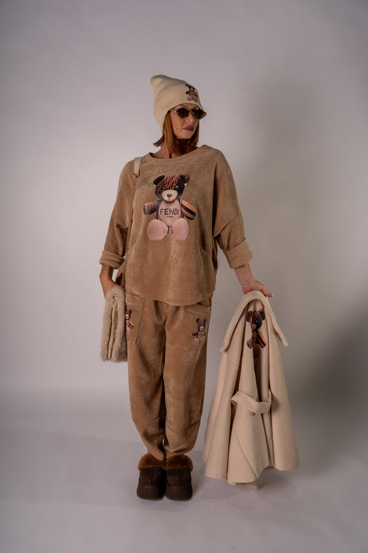 COORDINATO TEDDY FENDI!🧸