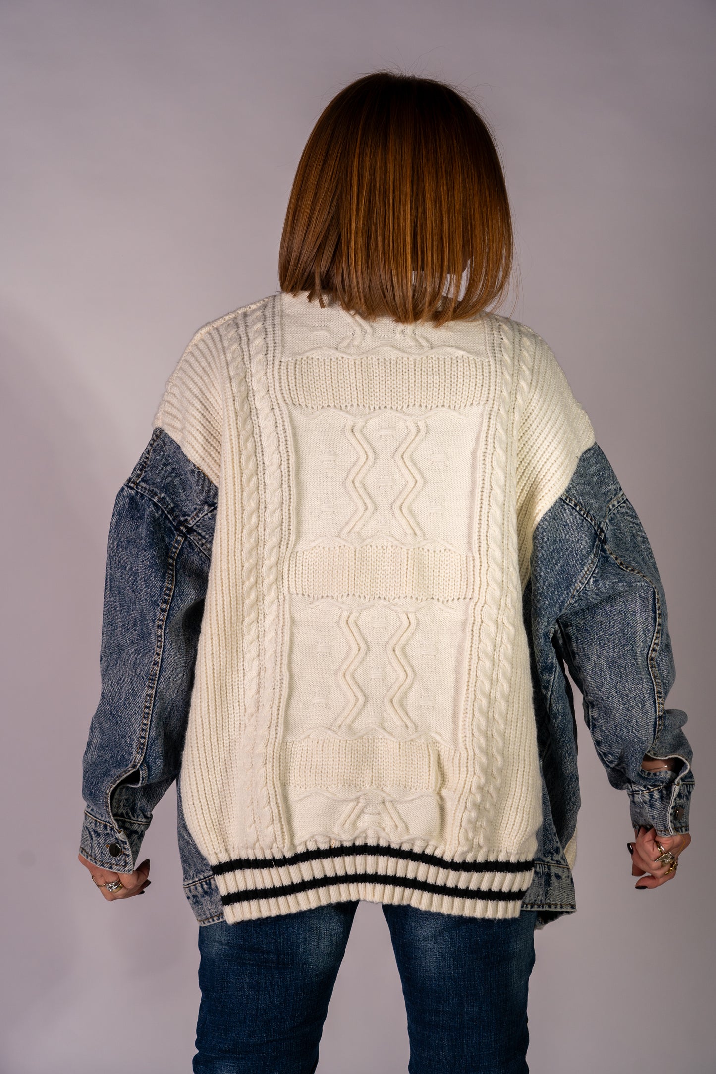 CARDIGAN WOOL DENIM!