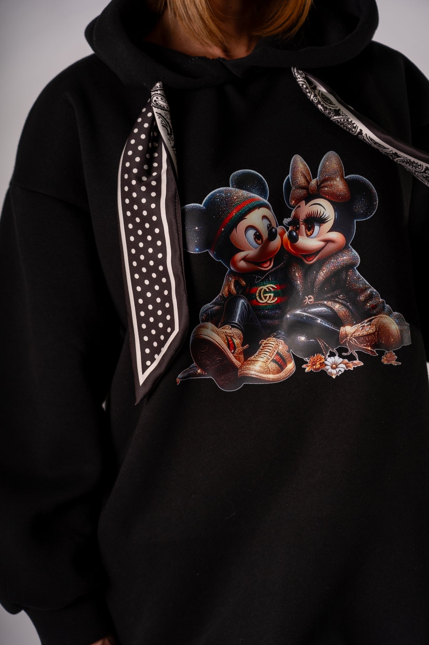 FELPONE MINNIE & MICKEY GRIFFE!
