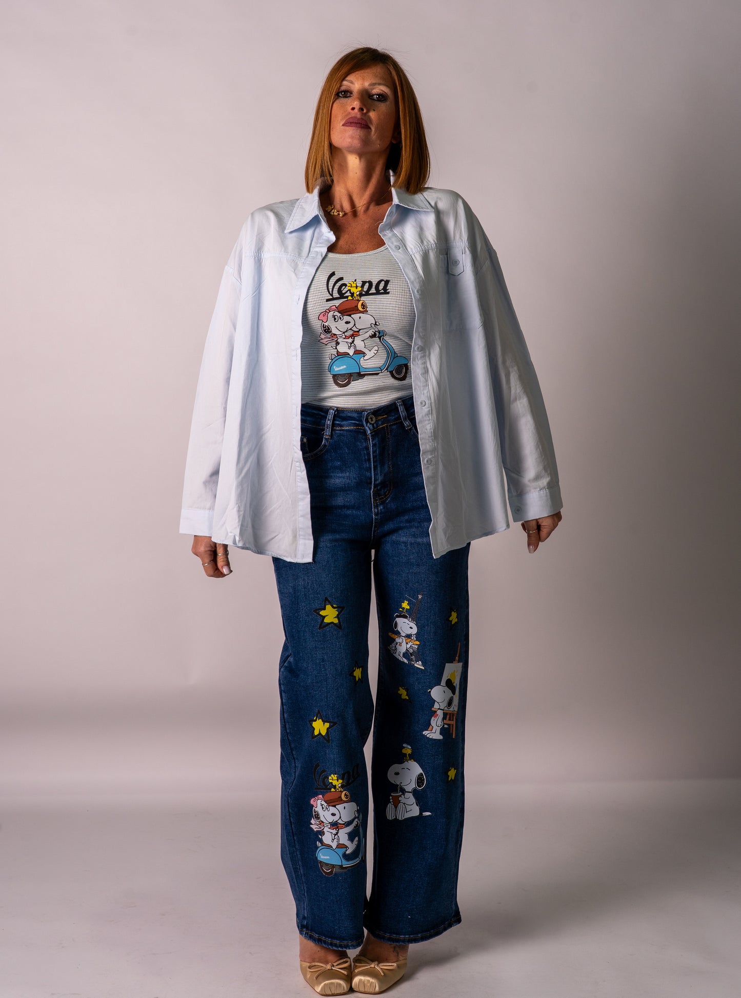 JEANS SNOOPY STAR!π