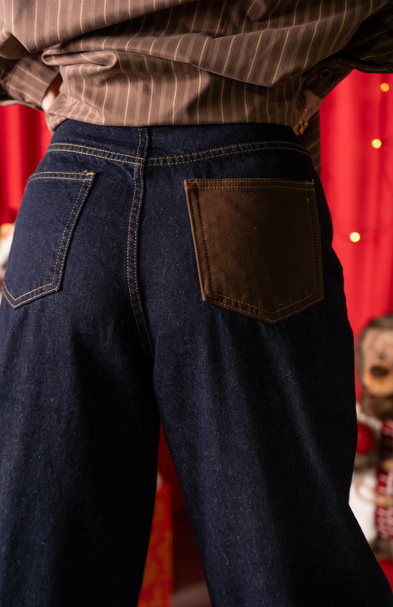 JEANS BALLON BROWN!