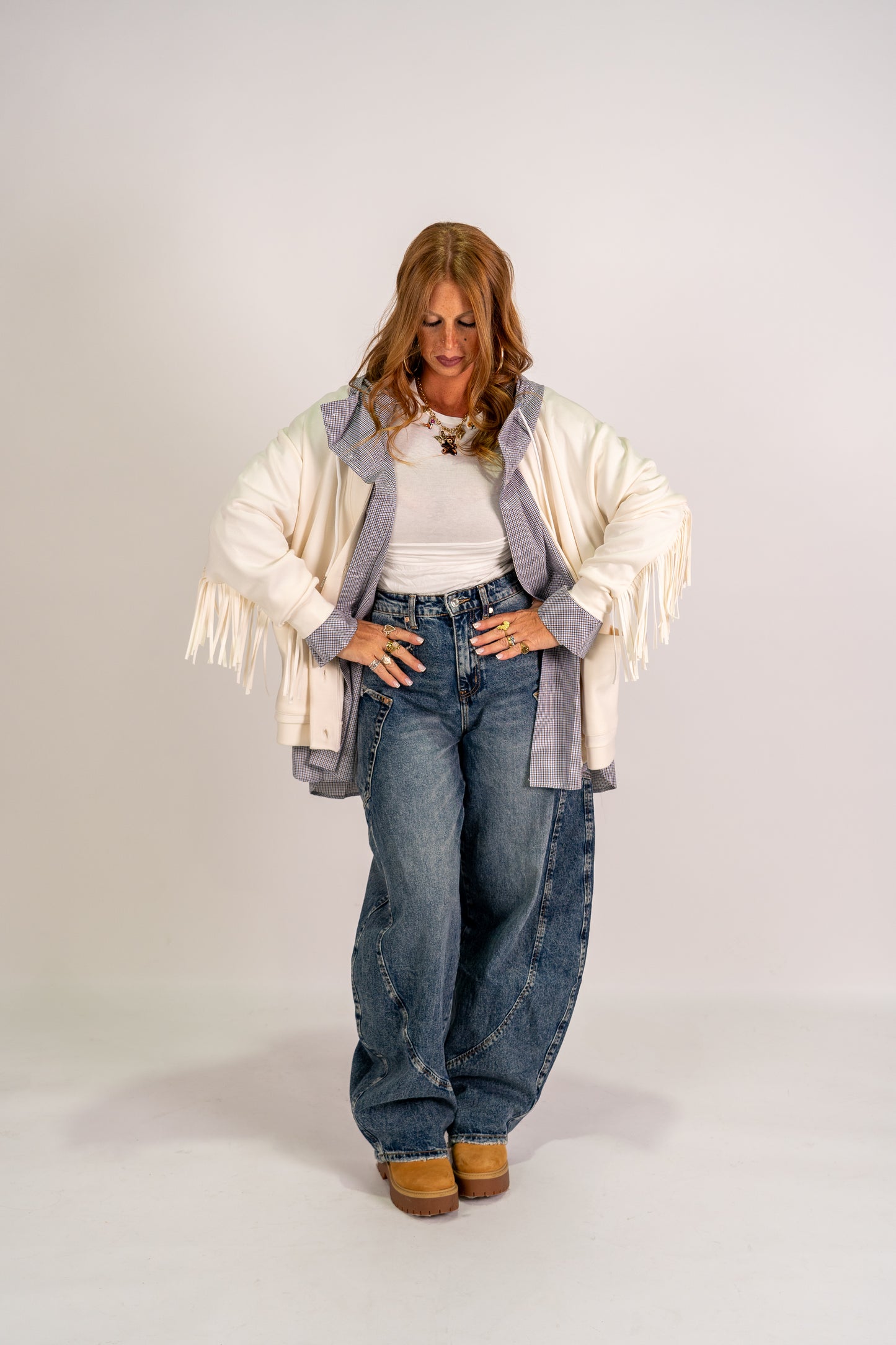 CARDIGAN FRANGETTOSO
