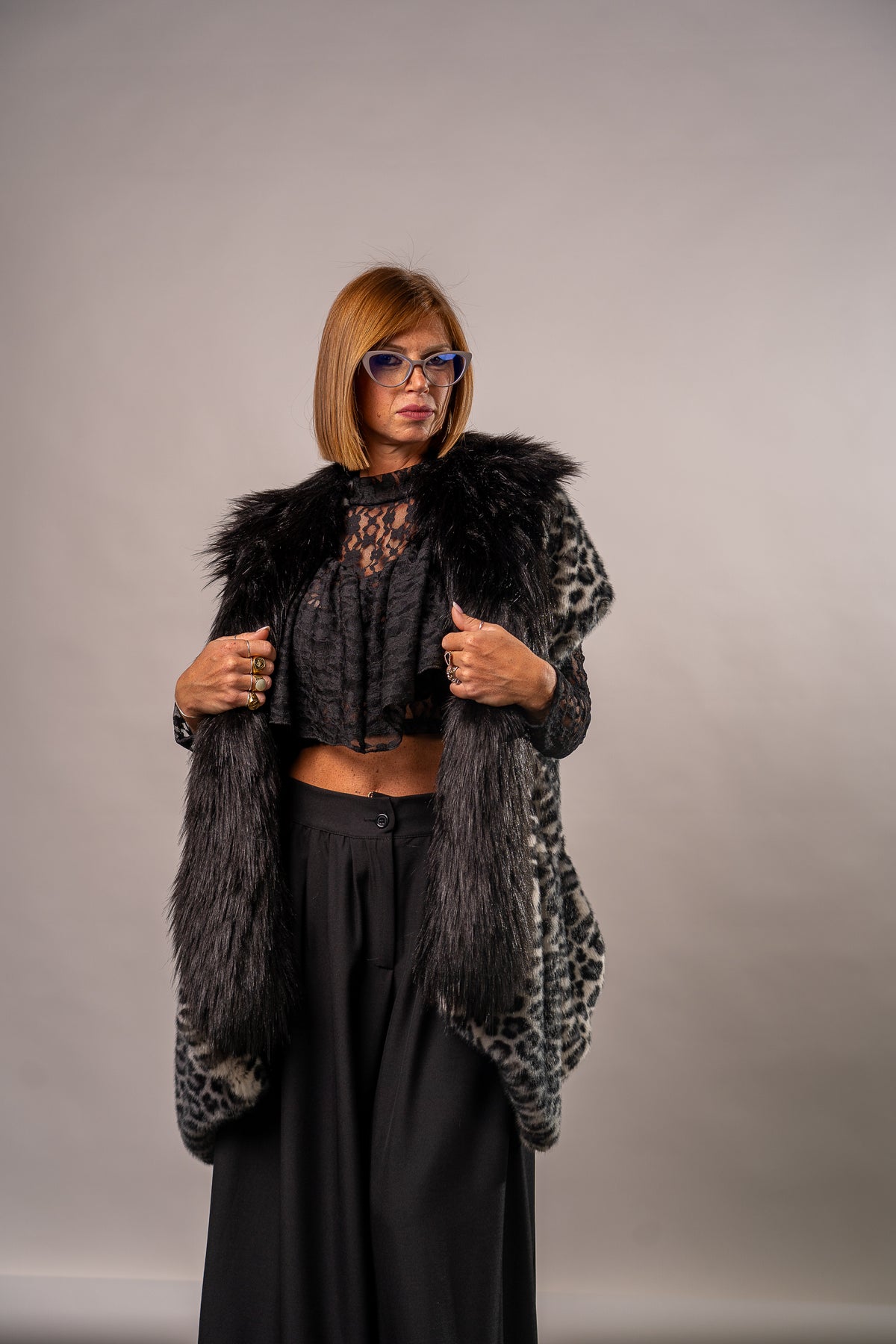 GILET LEOPARDO DELLE NEVI !