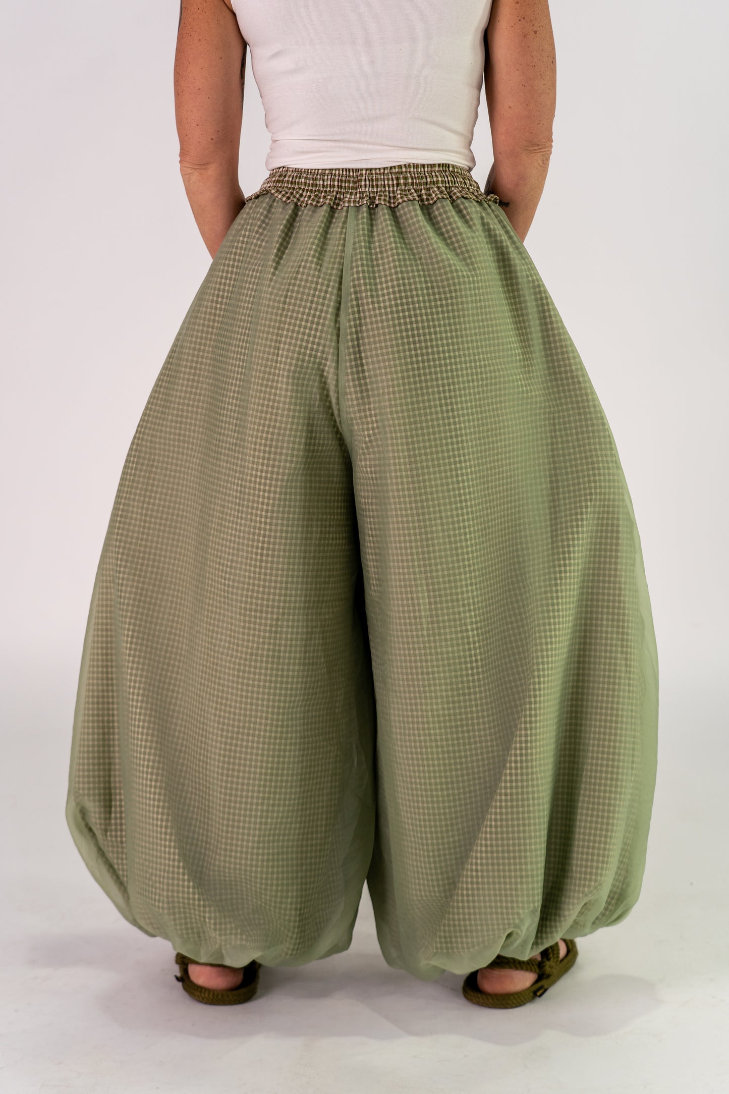 PANTALONI SUPERBALLON QUADRETTINI!
