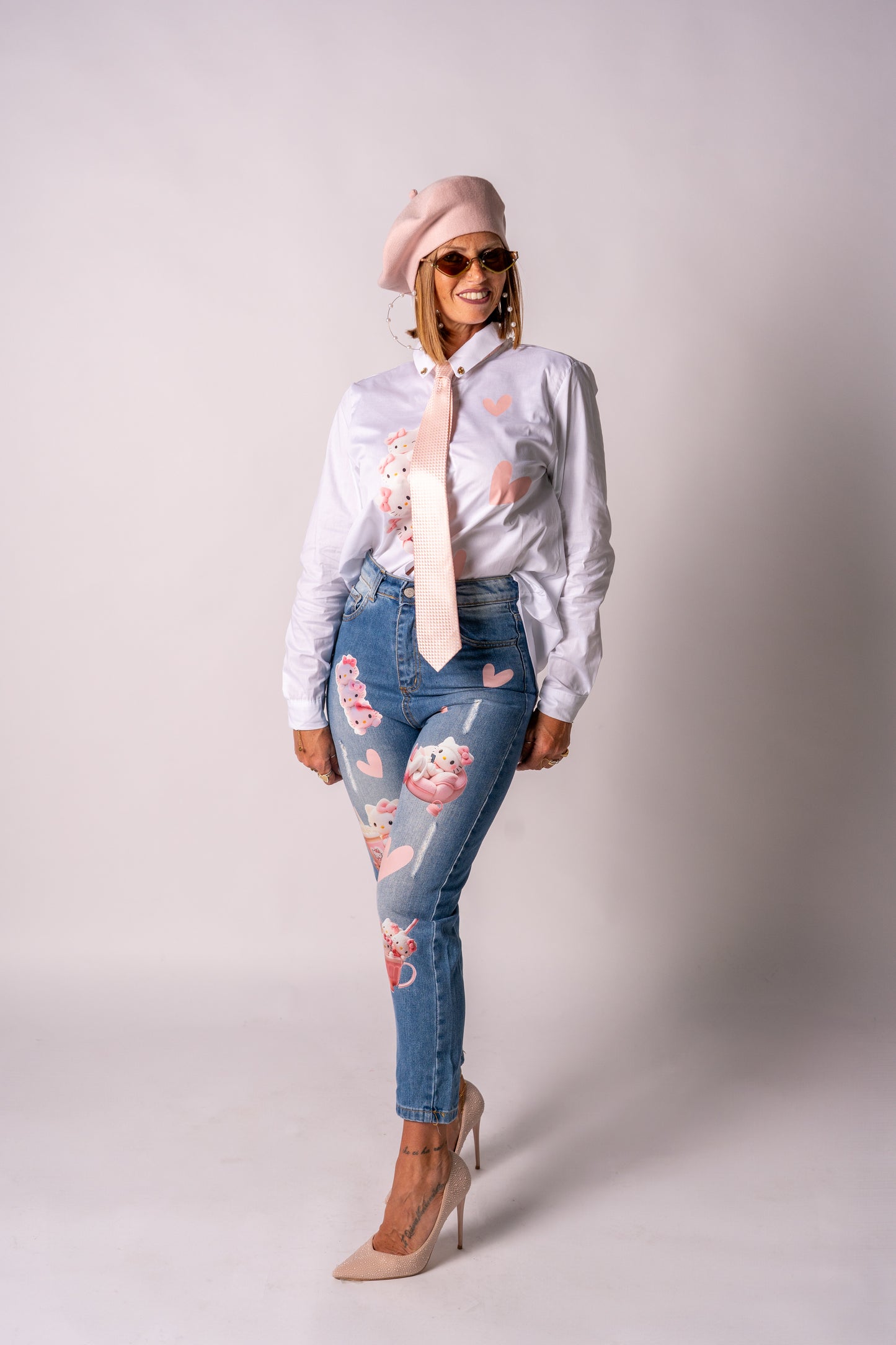 JEANS “KITTY GOLOSA”