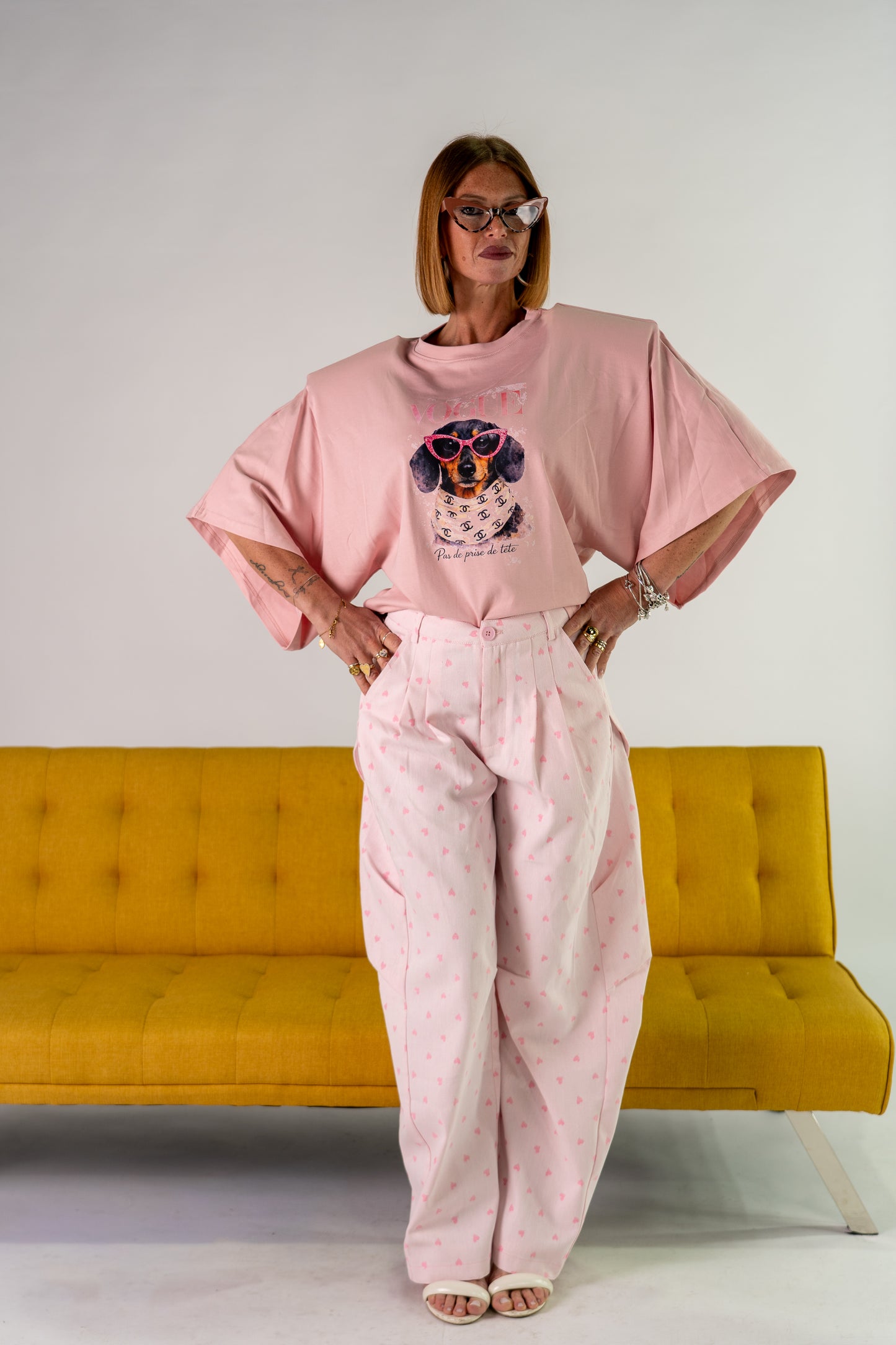 JEANS CUORICINI ROSA!
