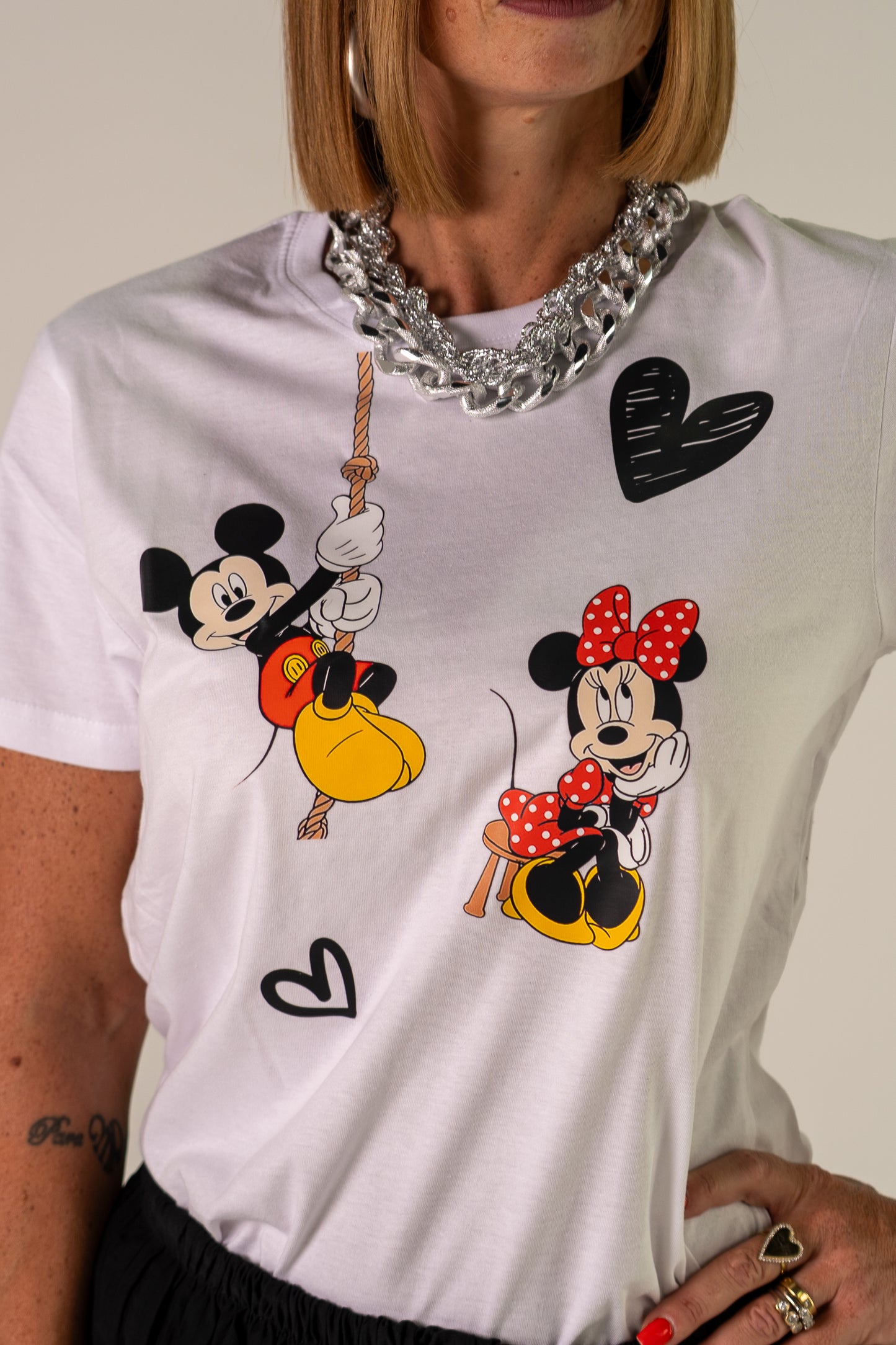 T-SHIRT MICKEY CORDA