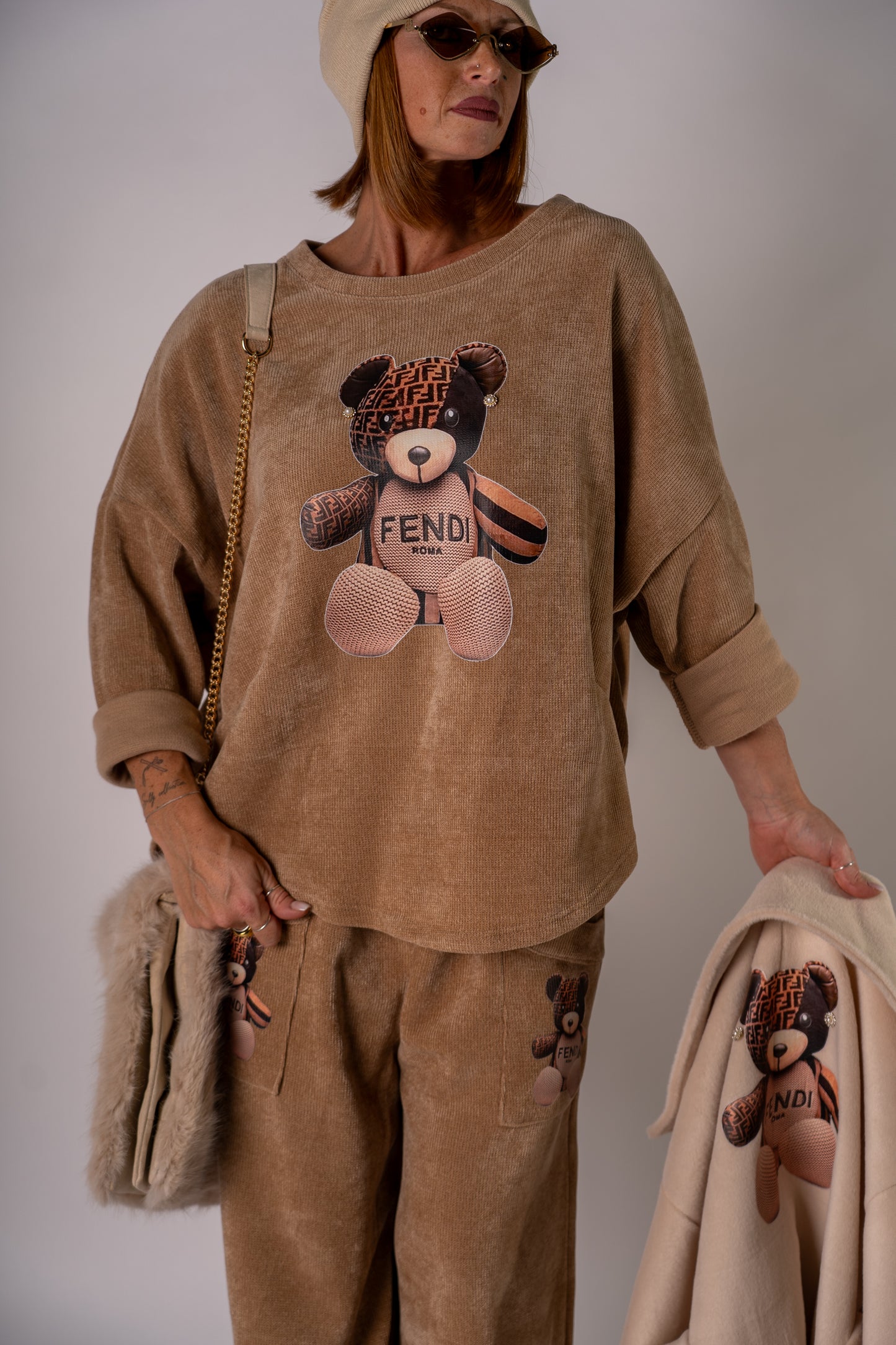 COORDINATO TEDDY FENDI!🧸