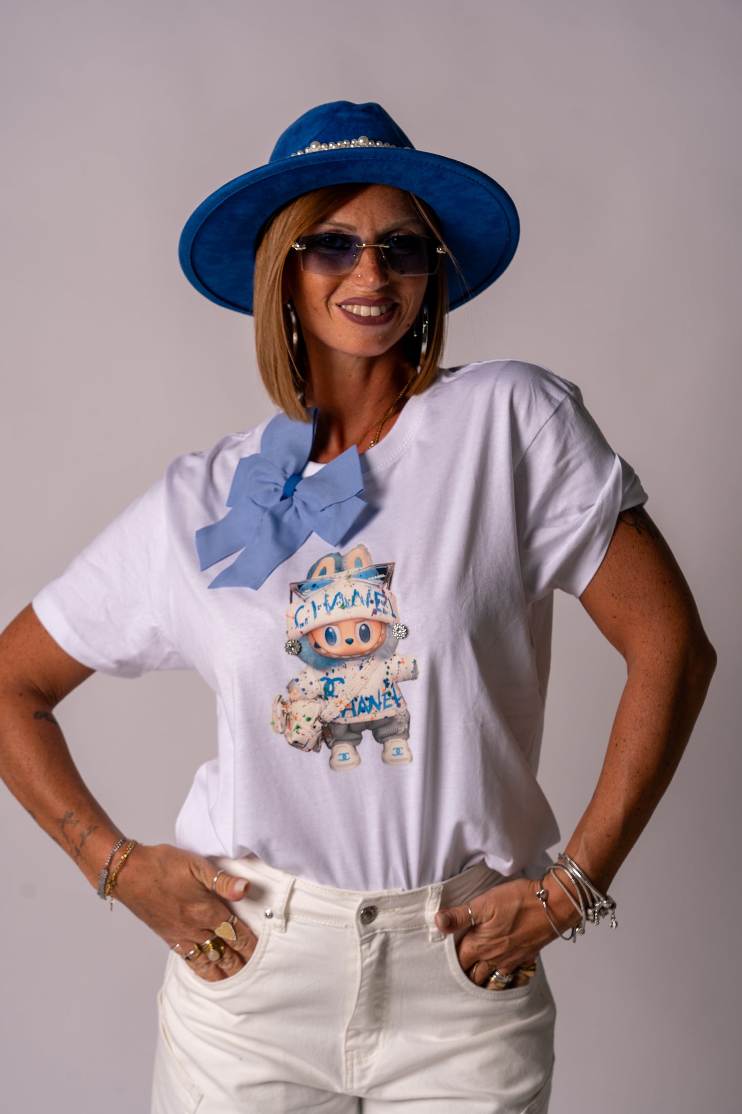 T-SHIRT “LABUBU FASHION C**NEL”