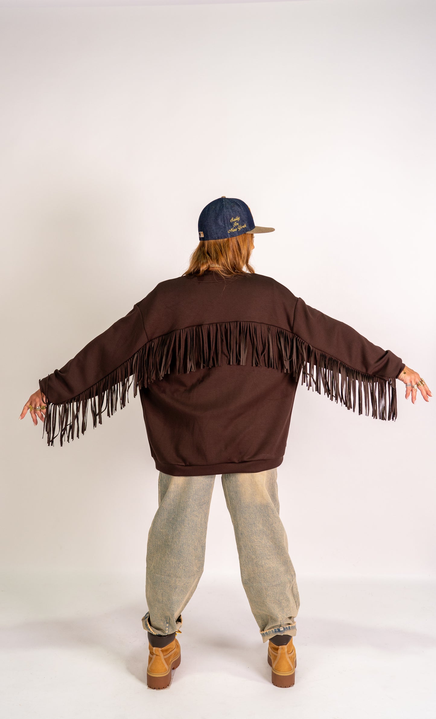 CARDIGAN FRANGETTOSO