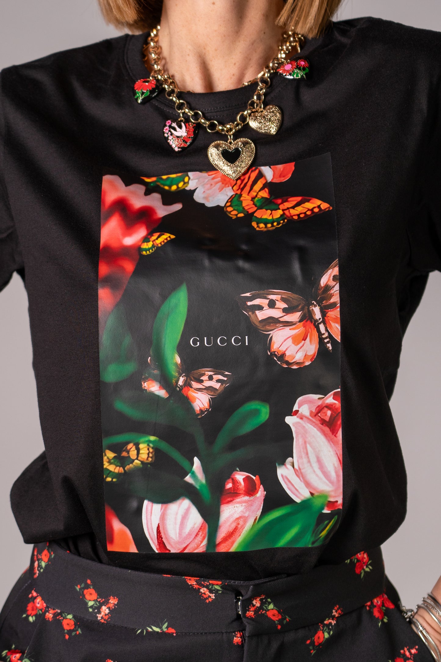 T-SHIRT FLOWER BUTTERFLY!🦋