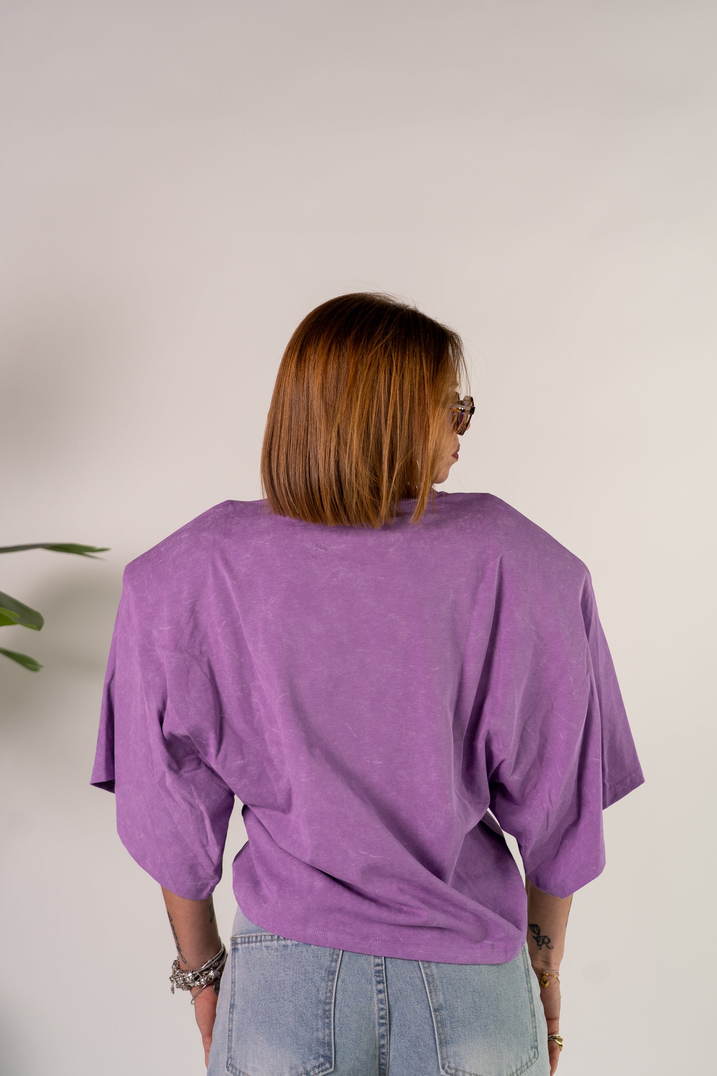 MAGLIA MEGA SPALLINE VIOLET!