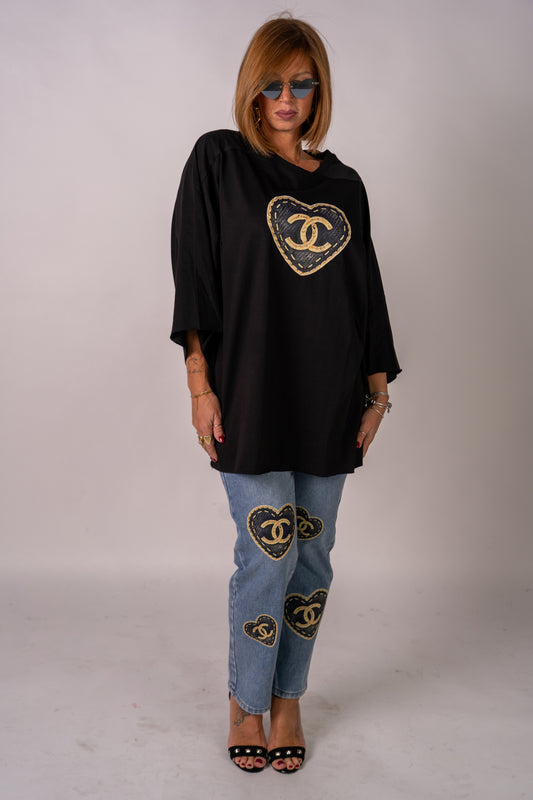 MAGLIA “HEART CHANEL”!