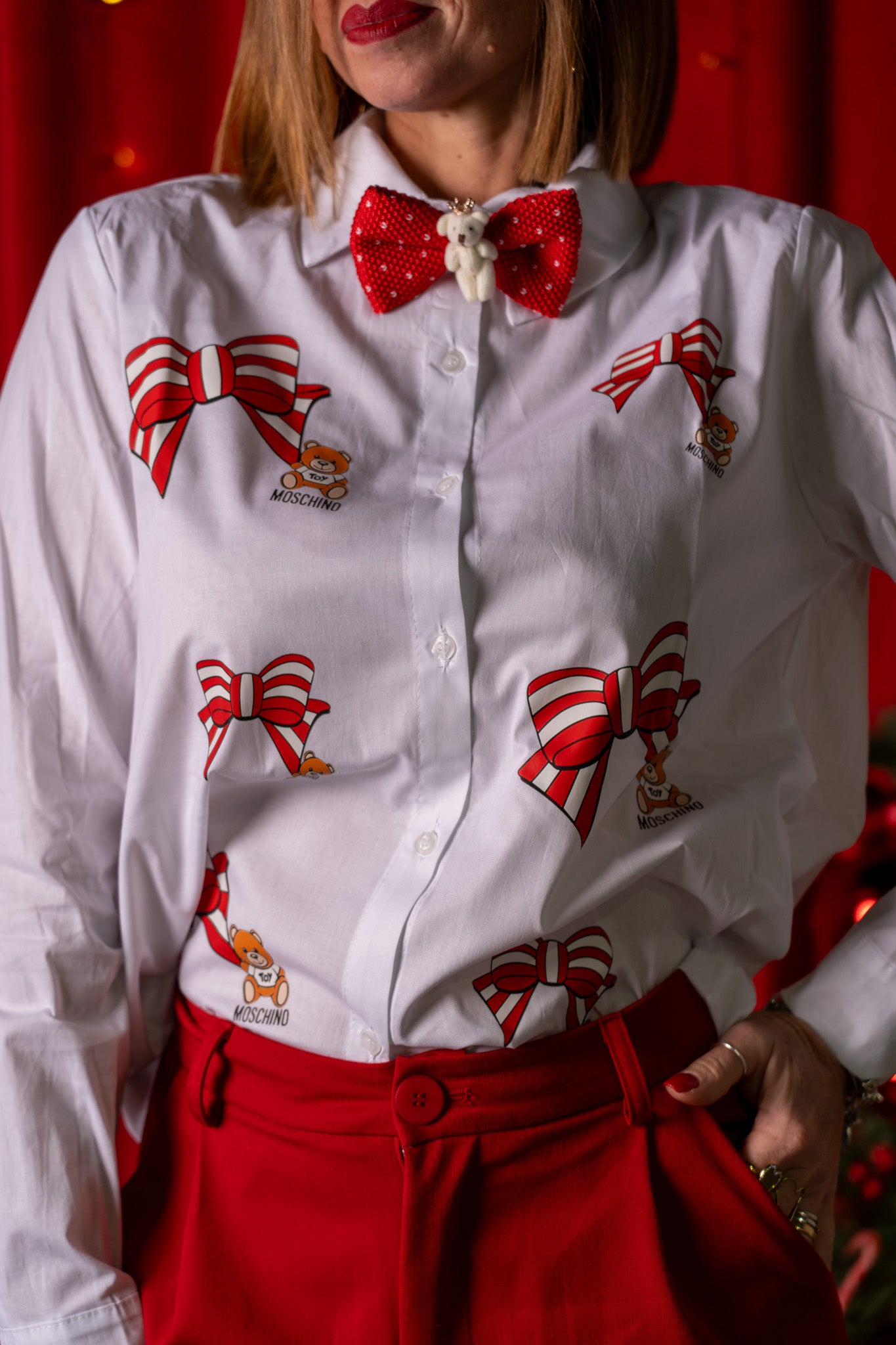 CAMICIA TEDDY M❤️SCHINO!