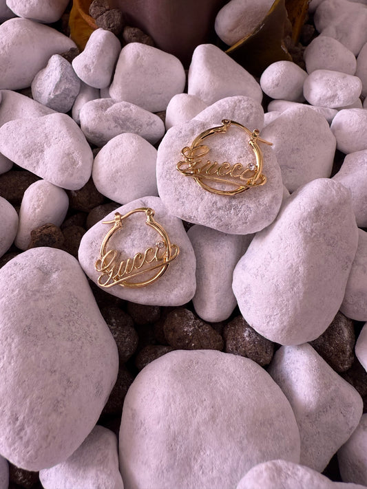 ORECCHINI RING GUCCI!