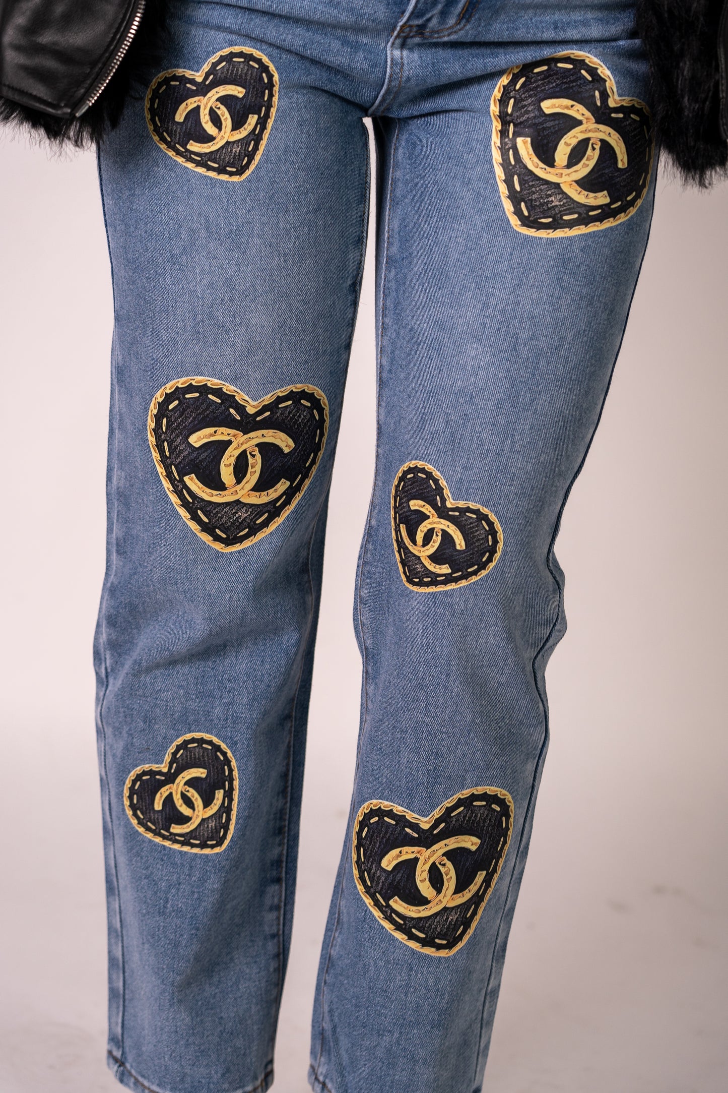JEANS “ HEART CHANEL”!