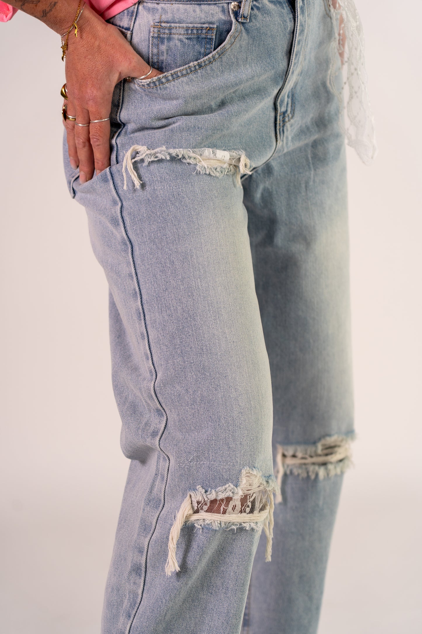 JEANS MERLETTO CHIC!