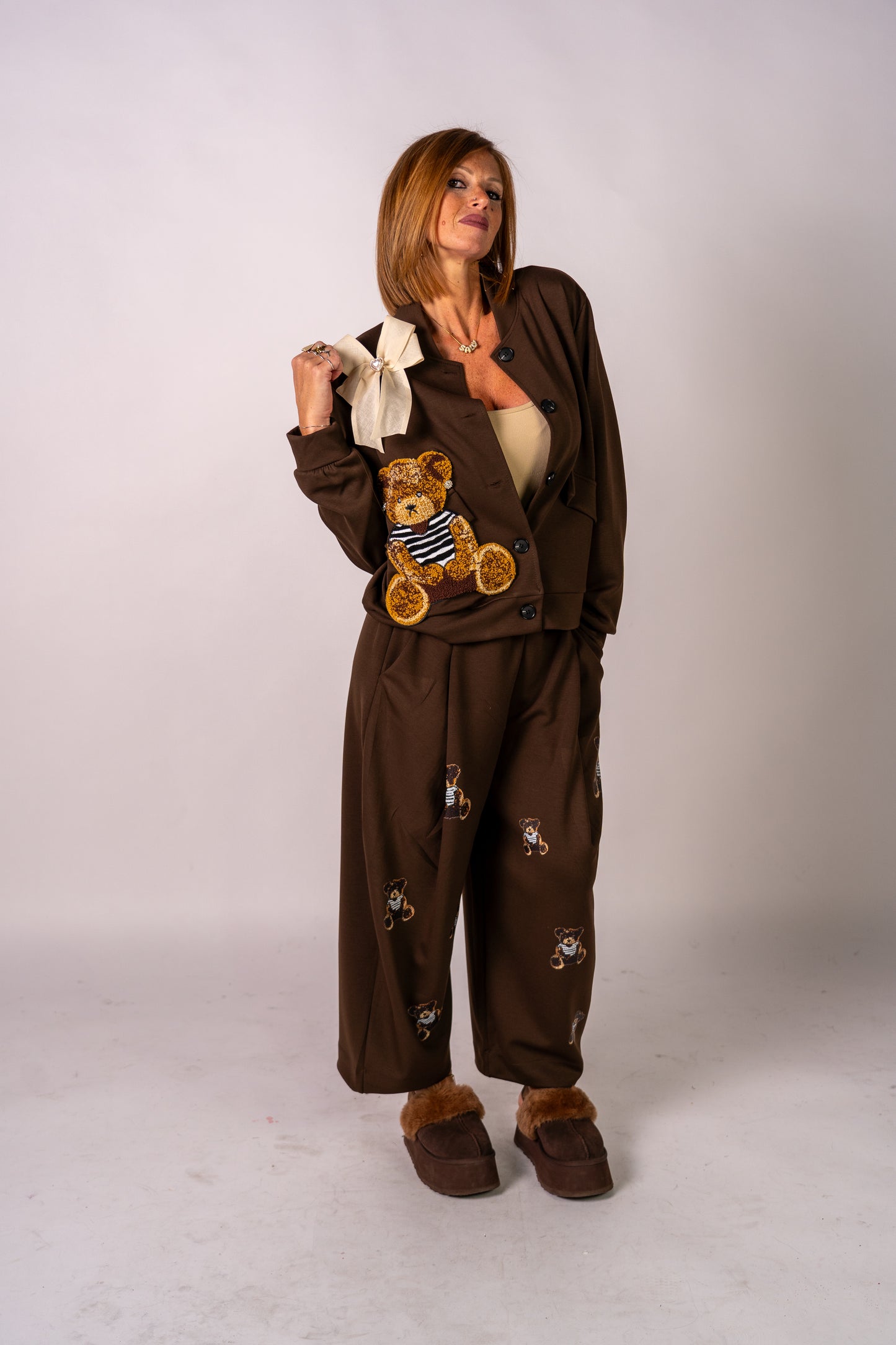 COORDINATO “TEDDY BROWN”