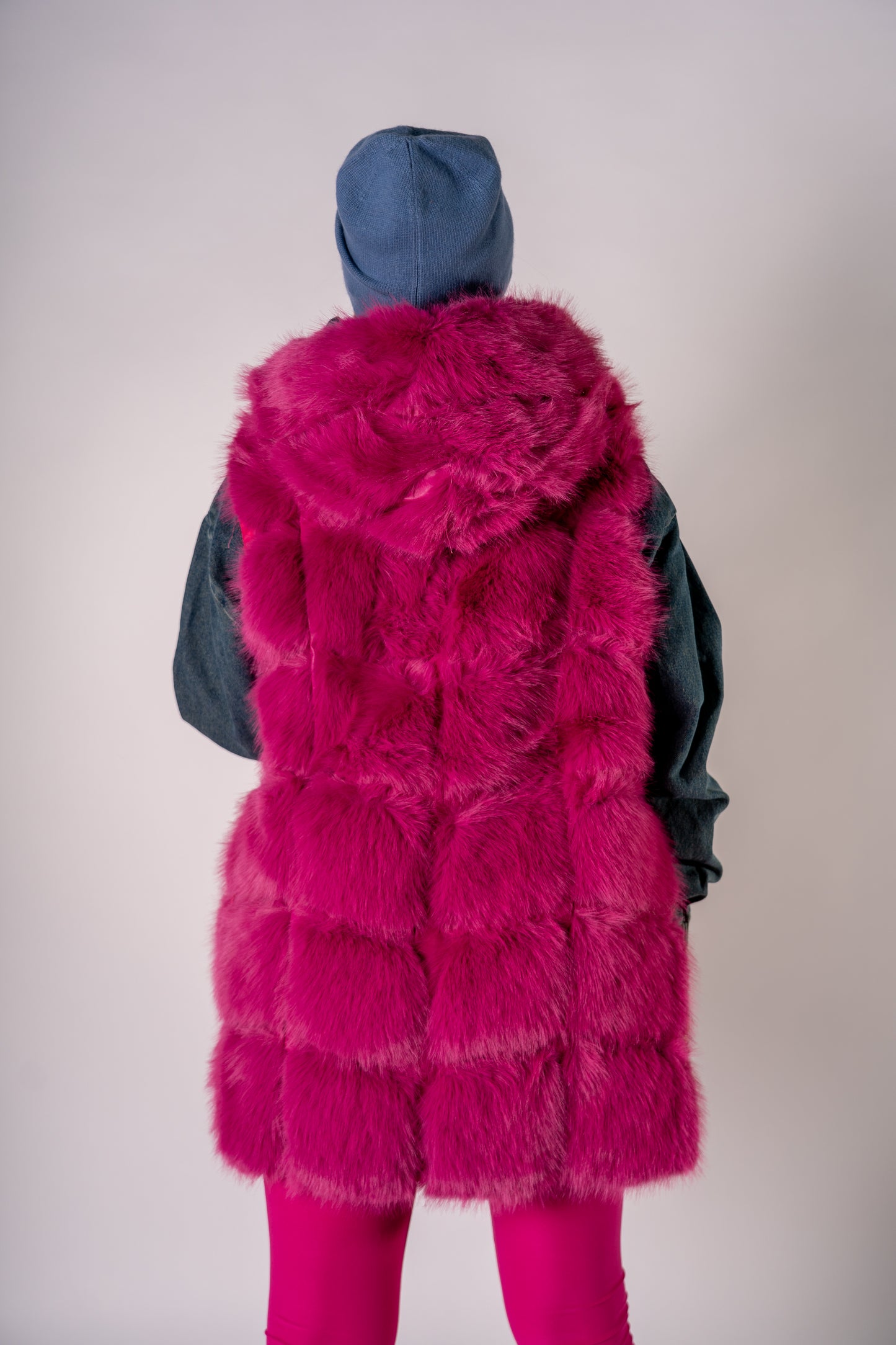 SMANICATO ECOPELLICCIA PINKISSIMO!