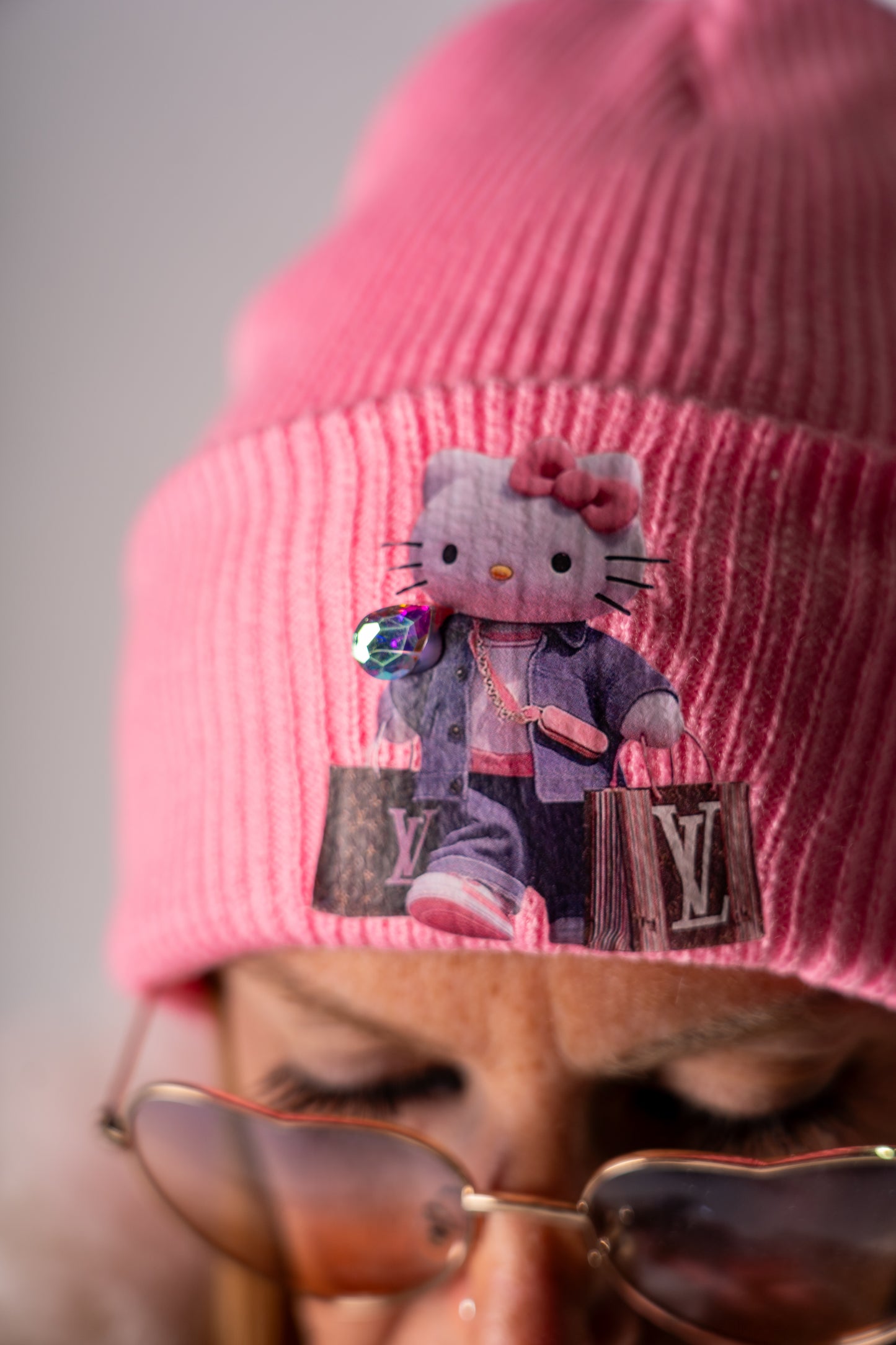 CAPPELLO KITTY SHOPPING PINK!