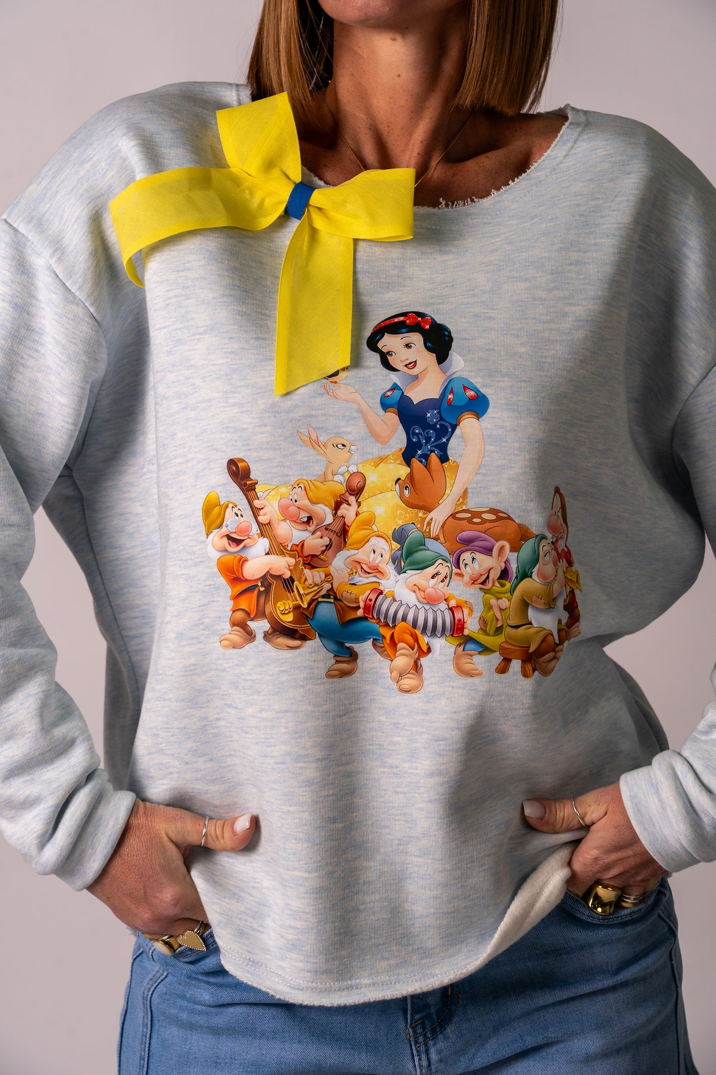 FELPA BIANCANEVE & FRIENDS!