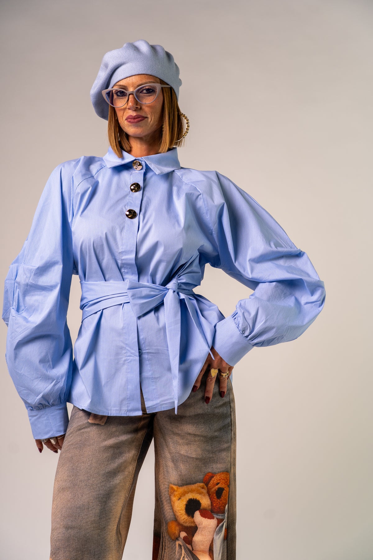 CAMICIA SBUFFOSA! π©΅