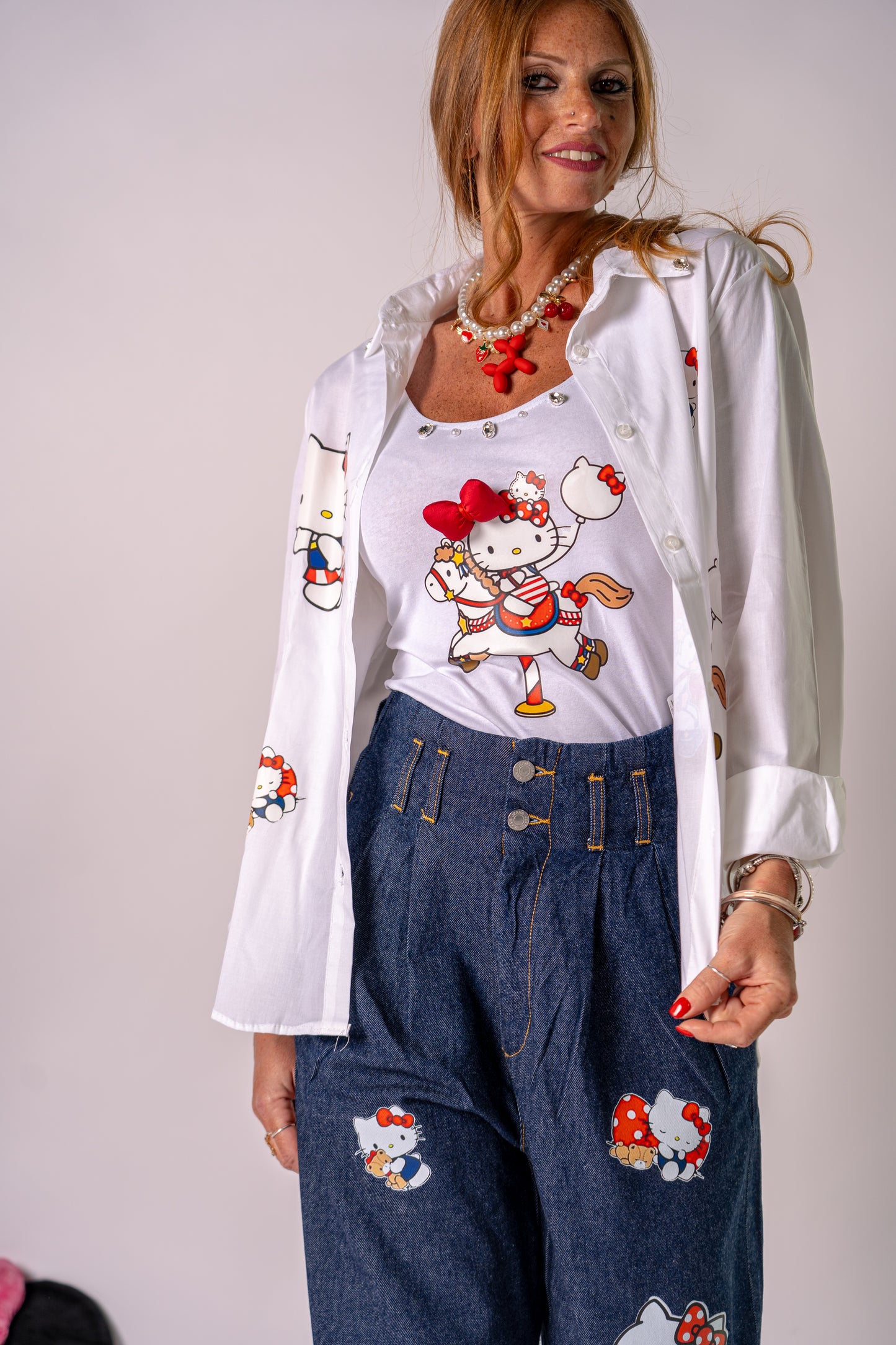 CAMICIA SWEET KITTY