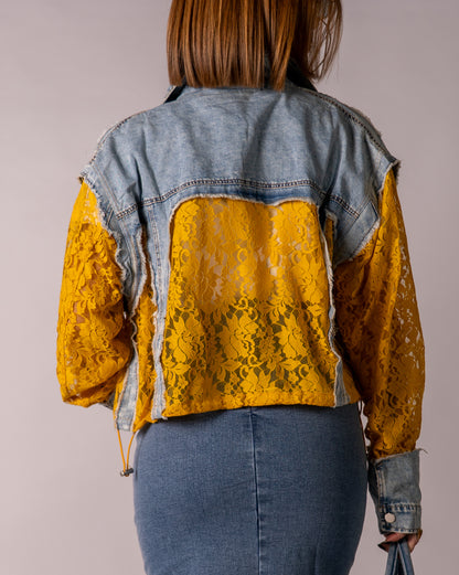 JACKET MERLETTO YELLOW!