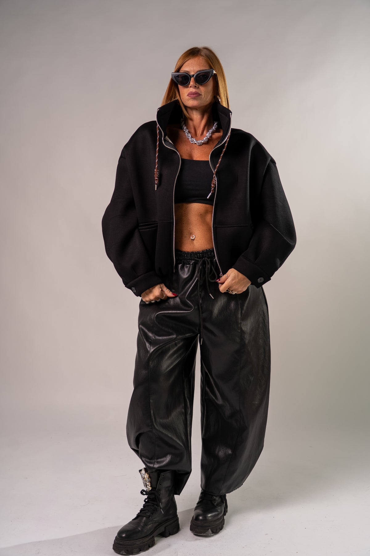 PANTALONE LARGE BALOON BLACK🖤