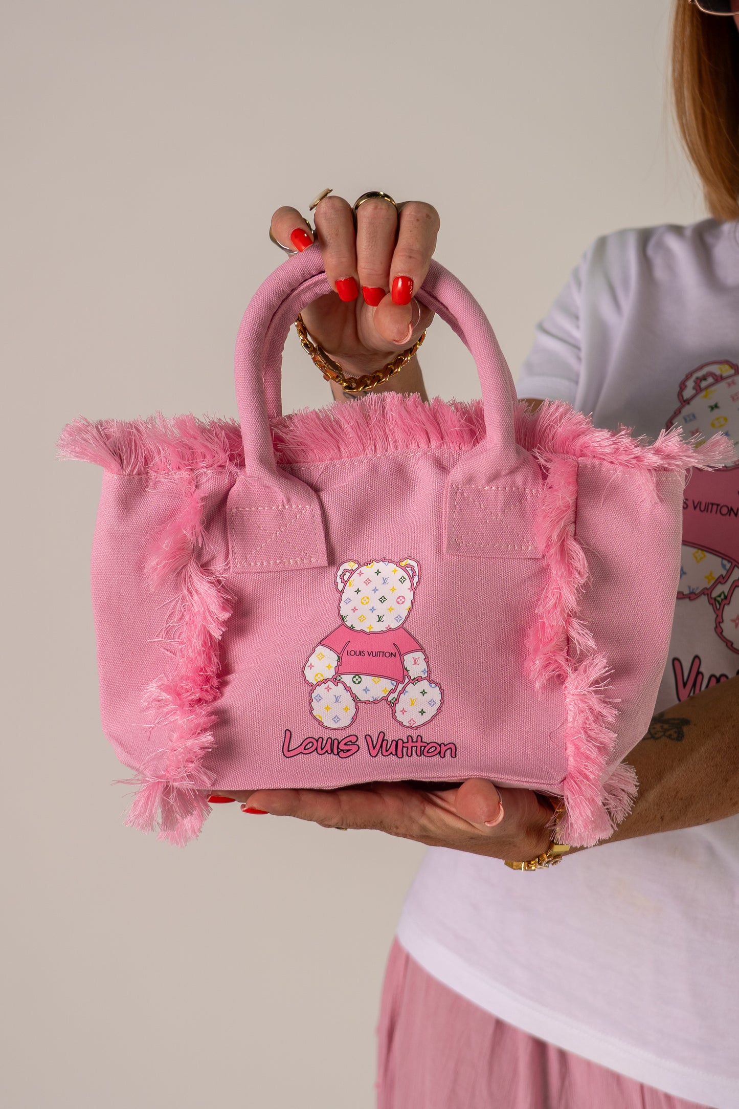 BORSA SMALL TEDDY PINK🩷