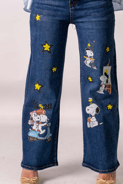 JEANS SNOOPY STAR!🌟