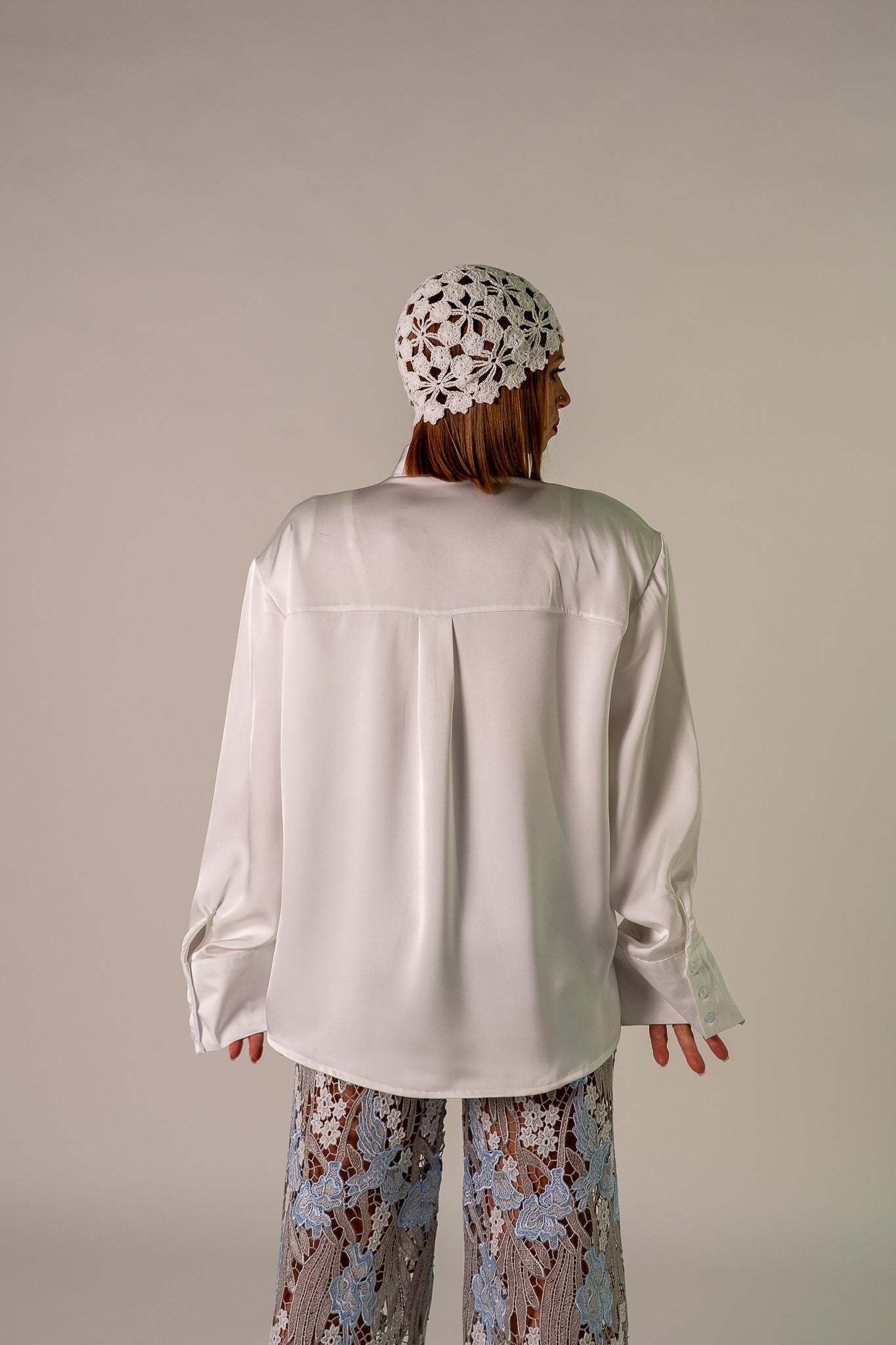 CAMICIA C🩵NEL IN RASO!