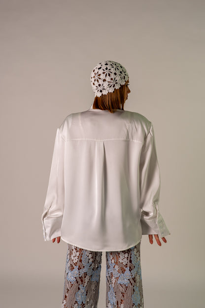 CAMICIA C🩵NEL IN RASO!
