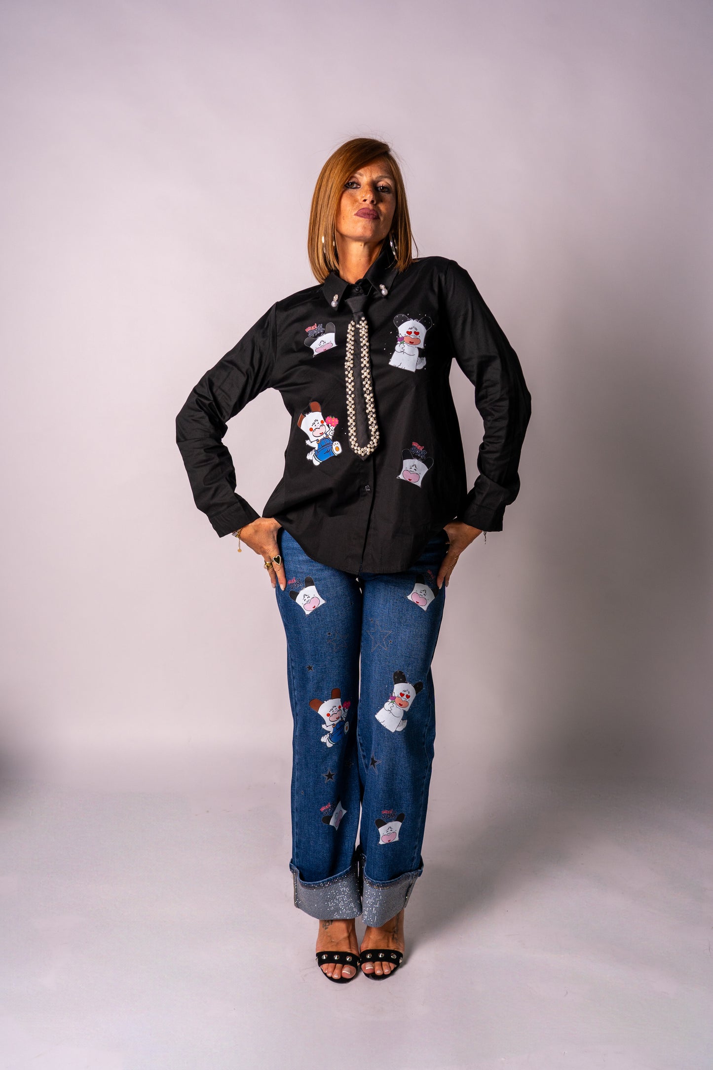JEANS “HELLO SPANK SHINE”