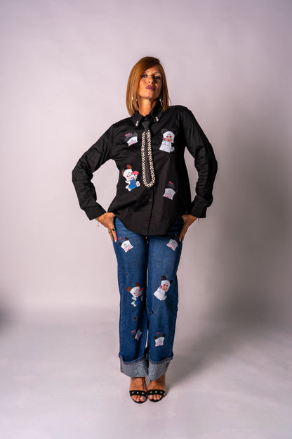JEANS “HELLO SPANK SHINE”