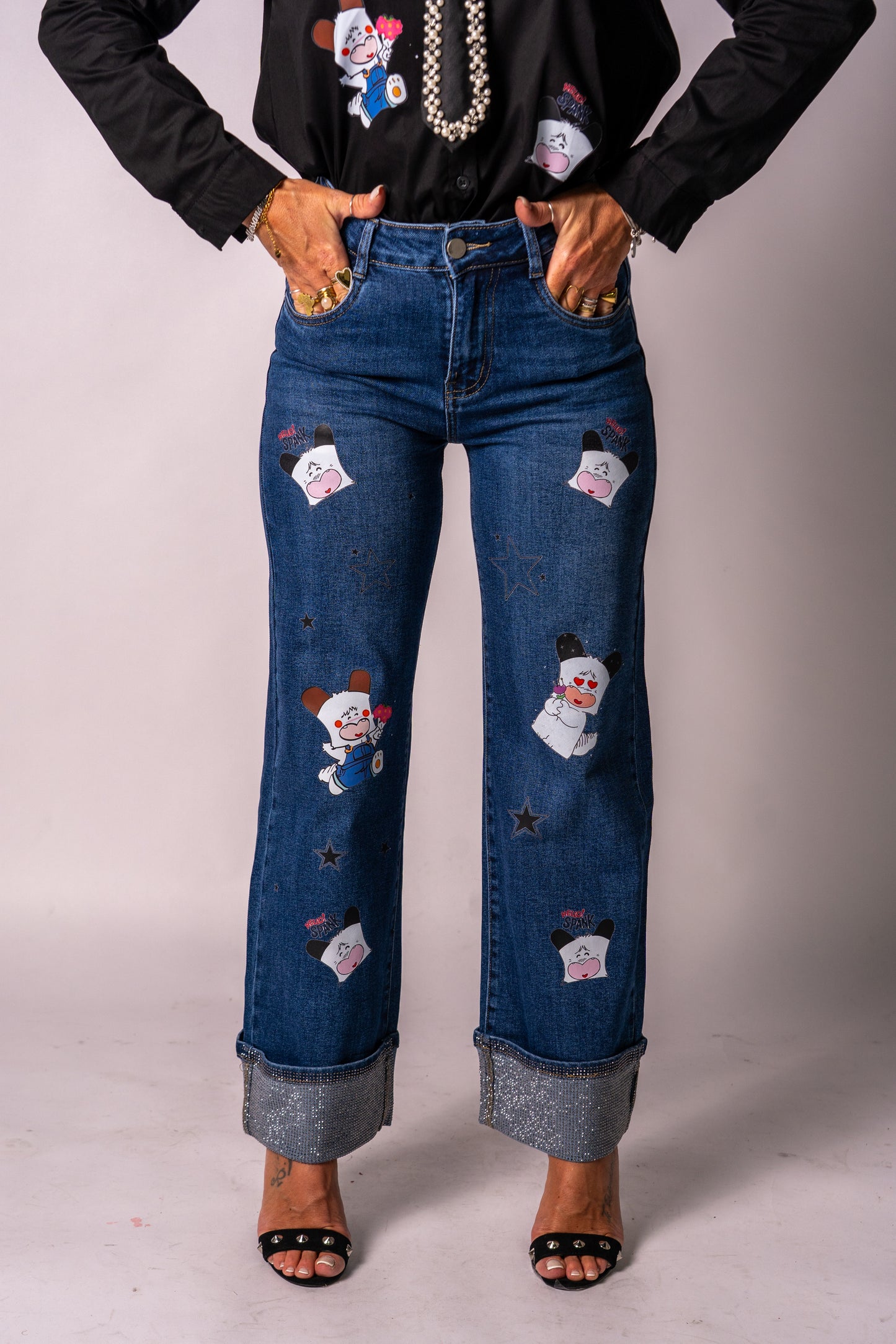 JEANS “HELLO SPANK SHINE”