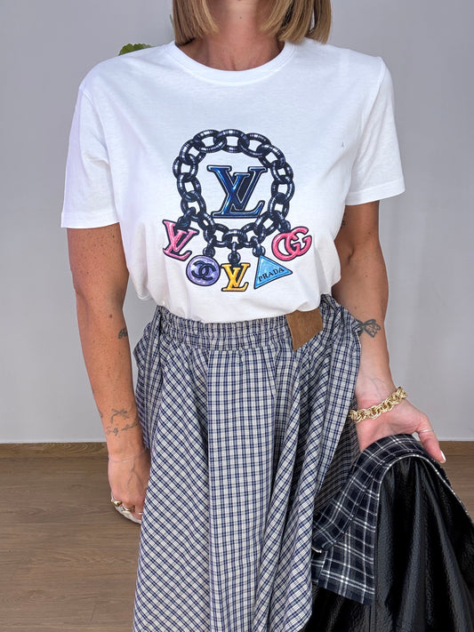 T-SHIRT TARTAN LV
