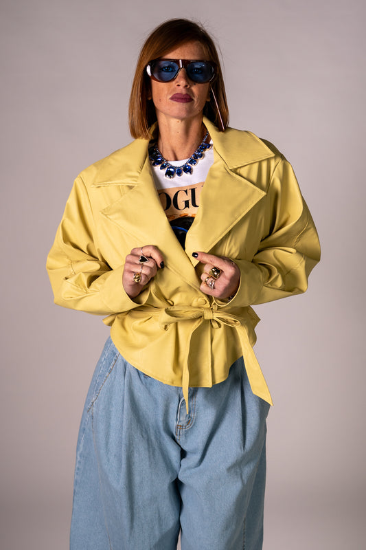 JACKET SOFT YELLOW!