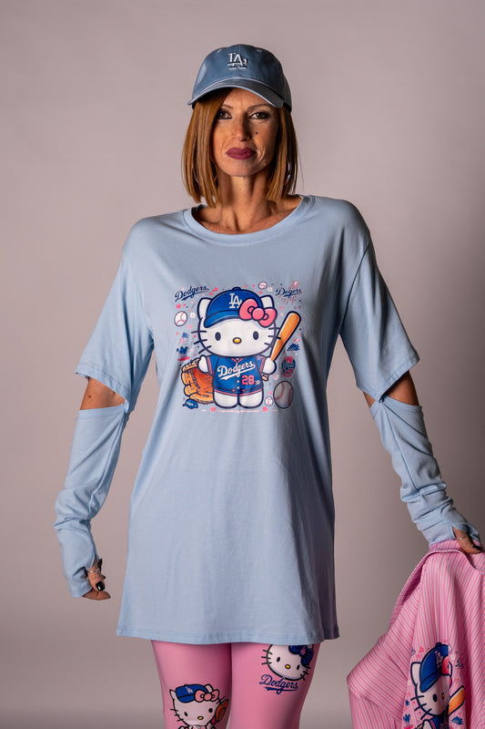 MAGLIA KITTY CIELO🩵