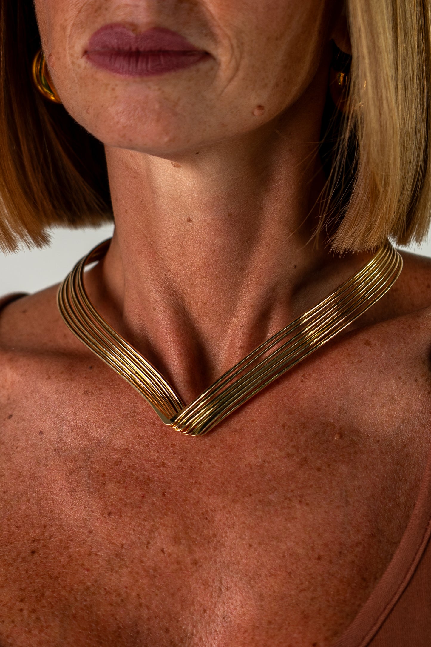 COLLANA A PUNTA GOLD