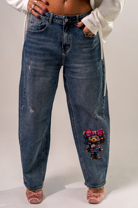 JEANS TEDDY GRAFFITI!