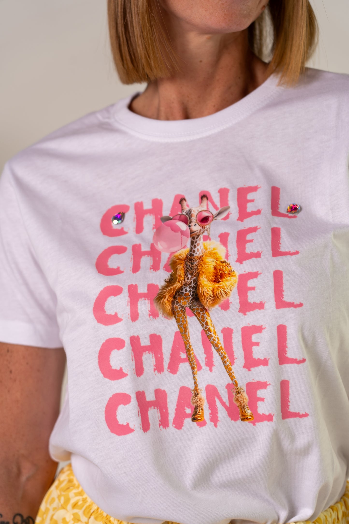 T-SHIRT GIRAFFINA CHIC!
