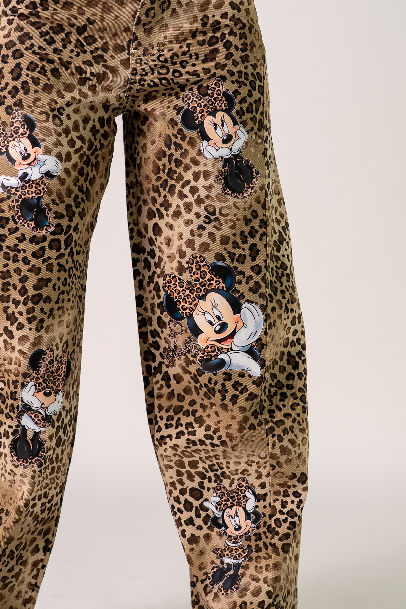 JEANS MINNIE ANIMALIER🤎