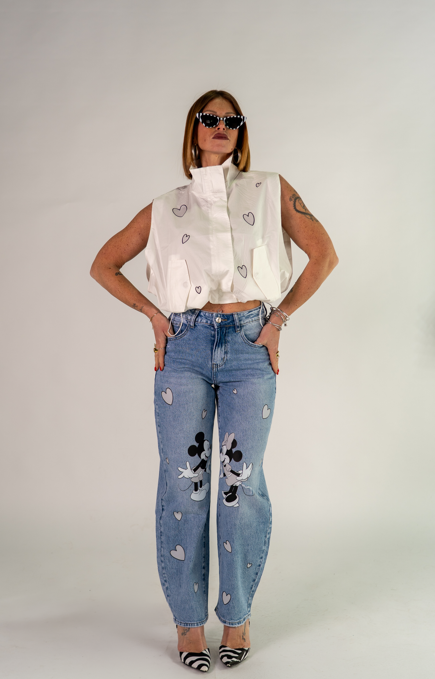 JEANS CUORICINI MICKEY & MINNIE