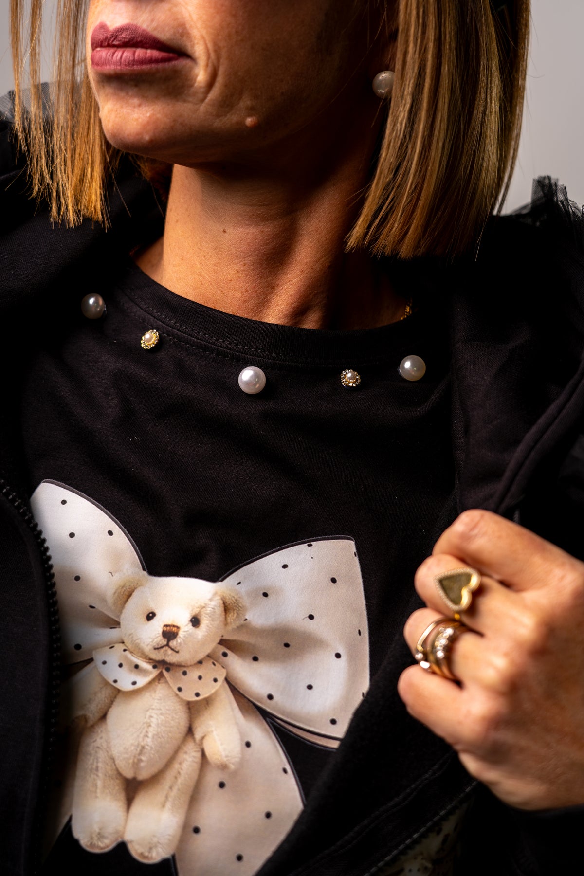 T-SHIRT TEDDY FIOCCO 🎀 🐻!