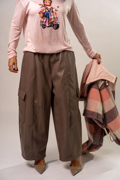PANTALONE ECOPELLE TASCONI!