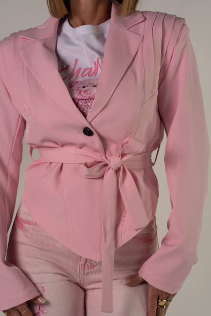 BLAZER PINK TEDDY!