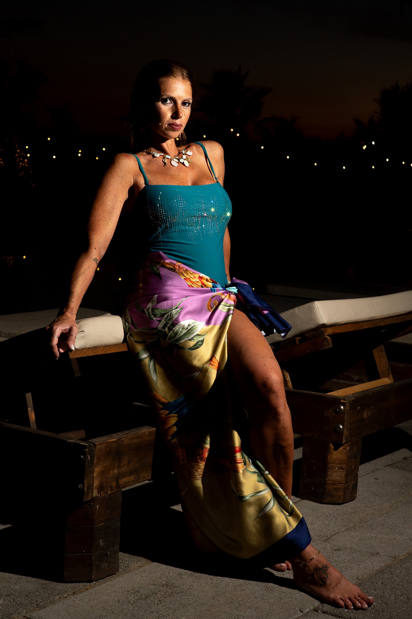 COSTUME STRASS MULTICOLOR